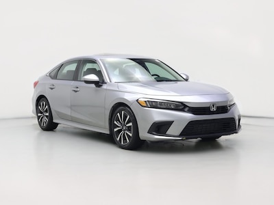Silver 2024 Honda Civic EX