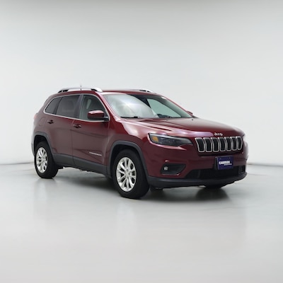 Red 2019 Jeep Cherokee Latitude