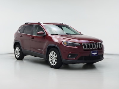 Red 2019 Jeep Cherokee Latitude