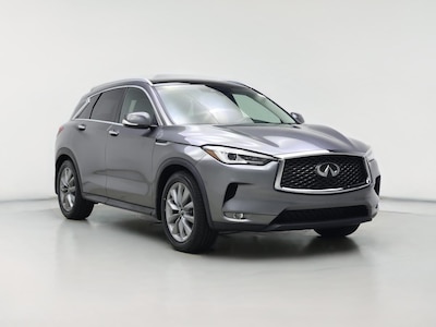 Gray 2021 Infiniti QX50 Luxe