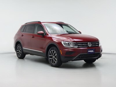 Red 2021 Volkswagen Tiguan SE