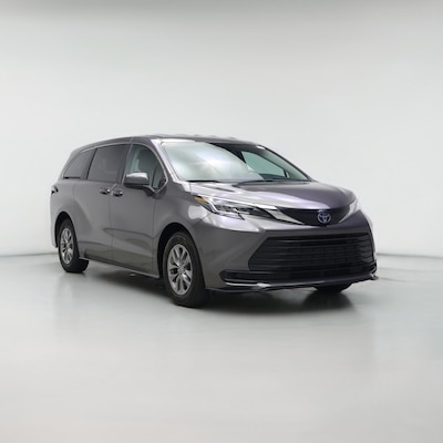 Gray 2023 Toyota Sienna Hybrid LE