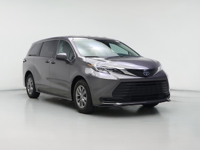 Gray 2023 Toyota Sienna Hybrid LE