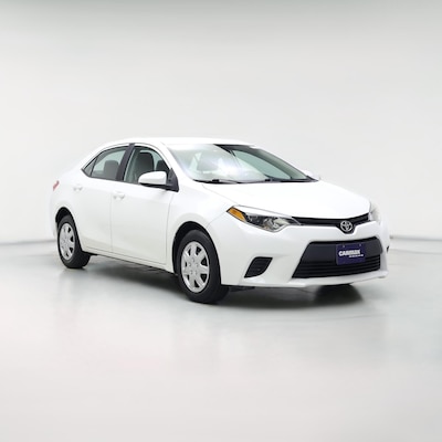 White 2014 Toyota Corolla L