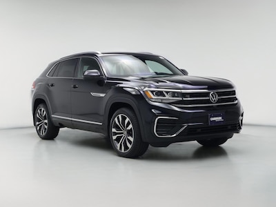Black 2022 Volkswagen Atlas Cross Sport SEL Premium R-Line