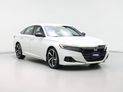 White 2022 Honda Accord Sport