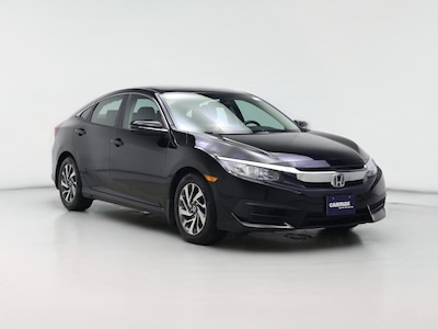 Black 2016 Honda Civic EX