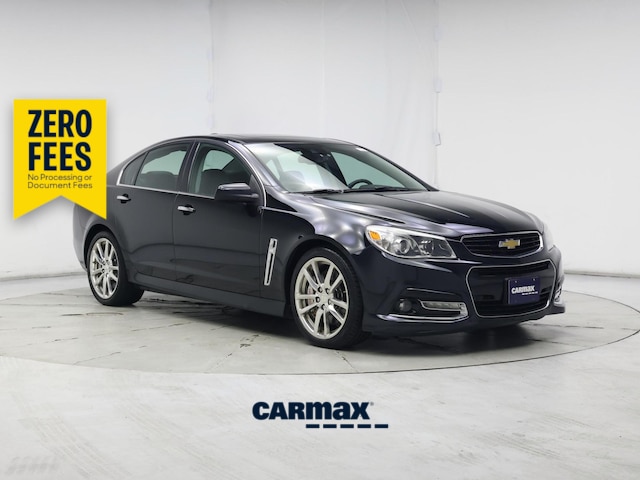 Black 2015 Chevrolet SS Sedan Rear-Wheel Drive Automatic