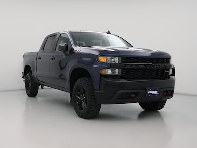 Blue 2021 Chevrolet Silverado 1500 Custom Trail Boss