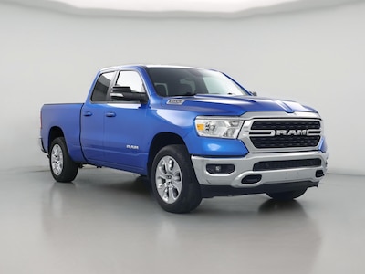 Blue 2022 Ram 1500 Bighorn
