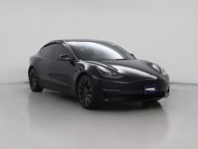 Black 2022 Tesla Model 3 Performance
