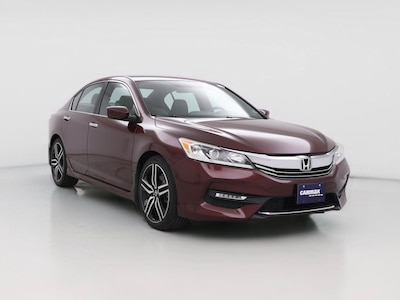 Red 2017 Honda Accord Sport