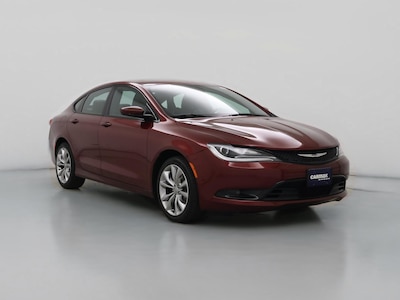 Red 2015 Chrysler 200 S