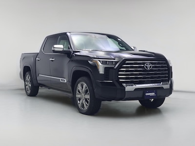 Black 2024 Toyota Tundra Hybrid Capstone