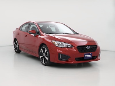 Red 2017 Subaru Impreza Sport