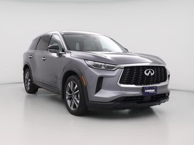 Gray 2024 Infiniti QX60 Luxe