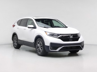 White 2020 Honda CR-V EX-L