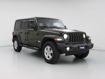 Green 2021 Jeep Wrangler Unlimited Sport