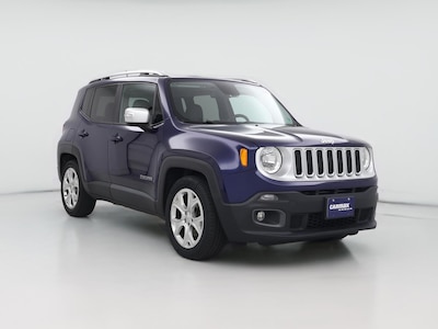 Blue 2016 Jeep Renegade Limited