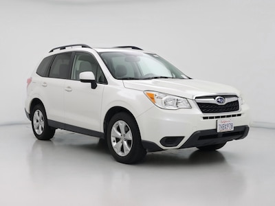 White 2015 Subaru Forester 2.5I Premium