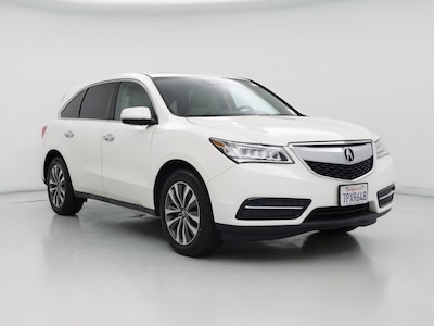 White 2016 Acura MDX