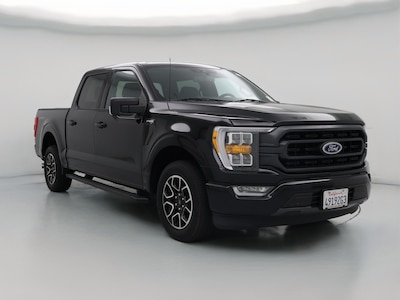 Black 2021 Ford F150 XLT