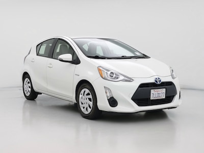 White 2015 Toyota Prius c One