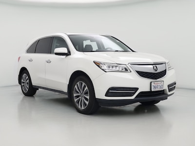 White 2016 Acura MDX