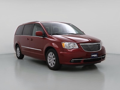 Red 2016 Chrysler Town and Country Touring