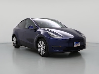 Blue 2023 Tesla Model Y Long Range