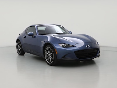 Blue 2020 Mazda MX-5 Miata RF Grand Touring