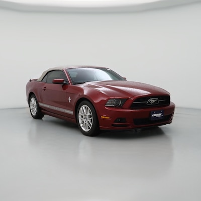Red 2014 Ford Mustang Premium