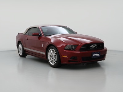 Red 2014 Ford Mustang Premium