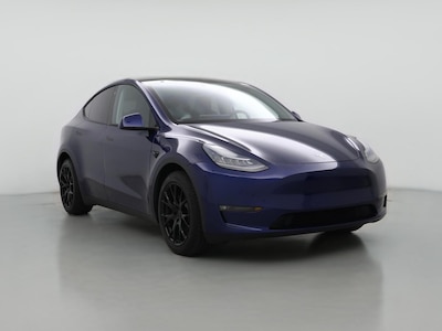 Blue 2021 Tesla Model Y Long Range