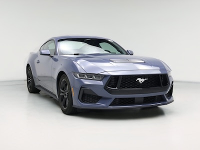 Blue 2024 Ford Mustang GT