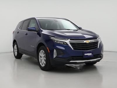 Blue 2022 Chevrolet Equinox LT