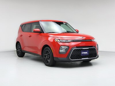 Red 2021 Kia Soul LX