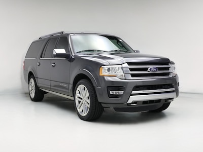 Gray 2015 Ford Expedition EL Platinum