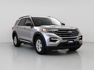 Silver 2022 Ford Explorer XLT