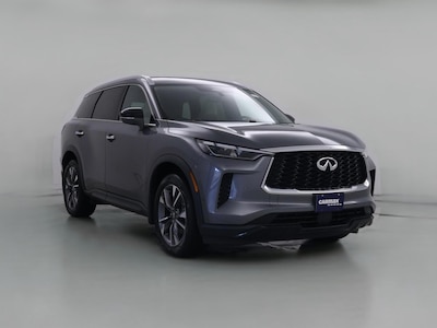 Gray 2023 Infiniti QX60 Luxe