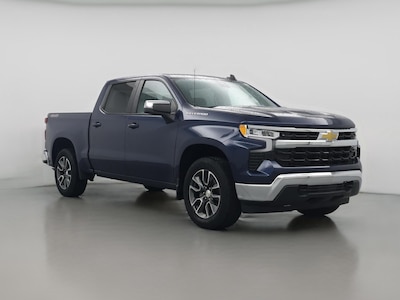 Blue 2022 Chevrolet Silverado 1500 LT