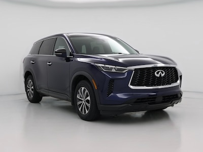 Blue 2022 Infiniti QX60 Pure