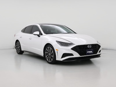 White 2022 Hyundai Sonata Limited