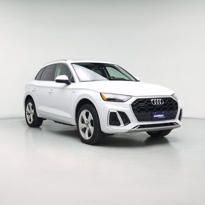 White 2022 Audi Q5 S-Line Premium Plus