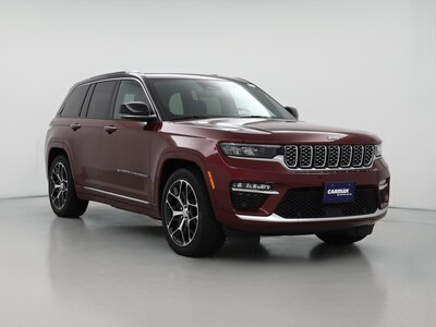 Red 2022 Jeep Grand Cherokee 4XE Summit