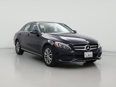 Blue 2015 Mercedes-Benz C300