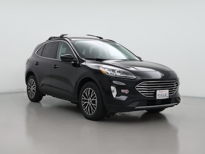 Black 2022 Ford Escape Plug In Hybrid Titanium