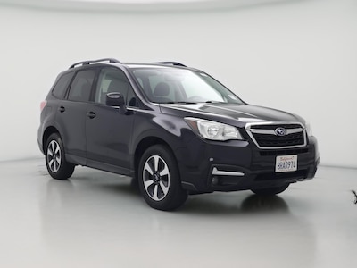 Black 2017 Subaru Forester 2.5I Premium