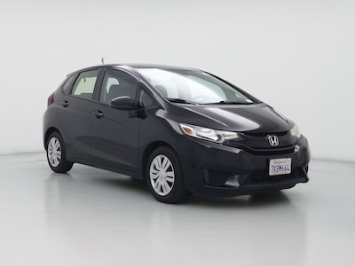 Black 2016 Honda Fit LX