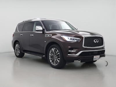 Brown 2019 Infiniti QX80 Luxe